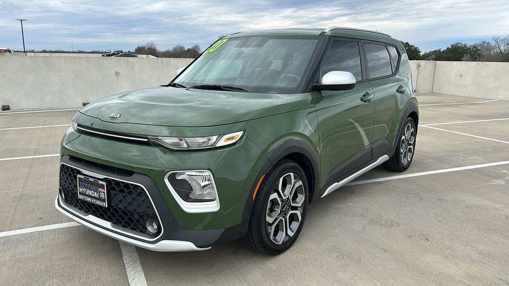 2020 Kia Soul X-Line Green at Central Houston Nissan