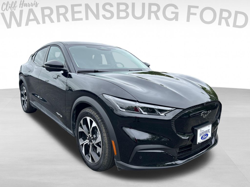 Shadow Black 2025 Ford Mustang Mach-E SUV / Crossover All-Wheel Drive Automatic