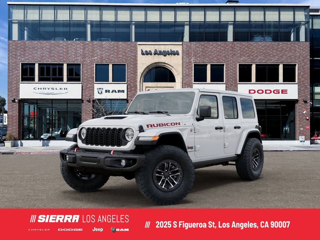 Bright White Clearcoat 2026 Jeep Wrangler Rubicon X 4-Door 4WD SUV / Crossover Four-Wheel Drive 8-Speed Automatic