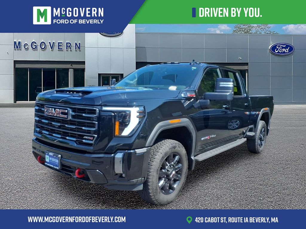 Onyx Black 2024 GMC Sierra 3500HD Pickup Truck Four-Wheel Drive Automatic