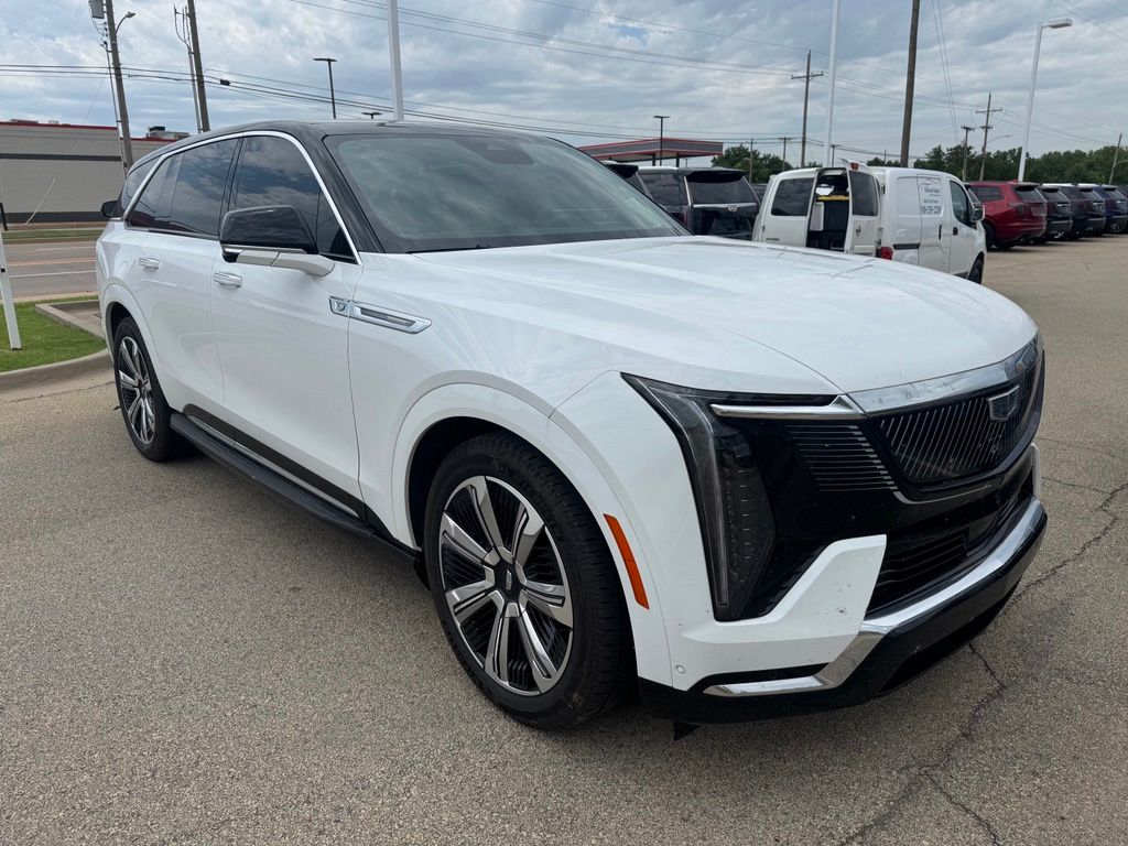 Summit White 2025 Cadillac Escalade IQ SUV / Crossover All-Wheel Drive 1-Speed Automatic
