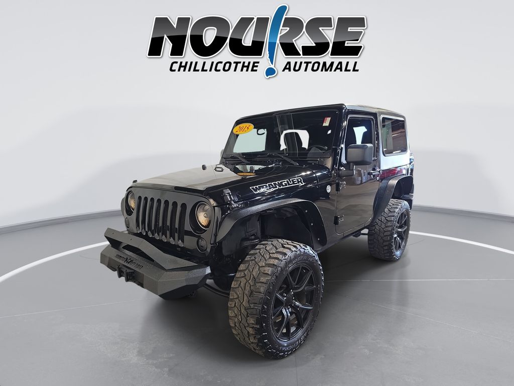 Black Clearcoat 2015 Jeep Wrangler SUV / Crossover Four-Wheel Drive 6-Speed Manual