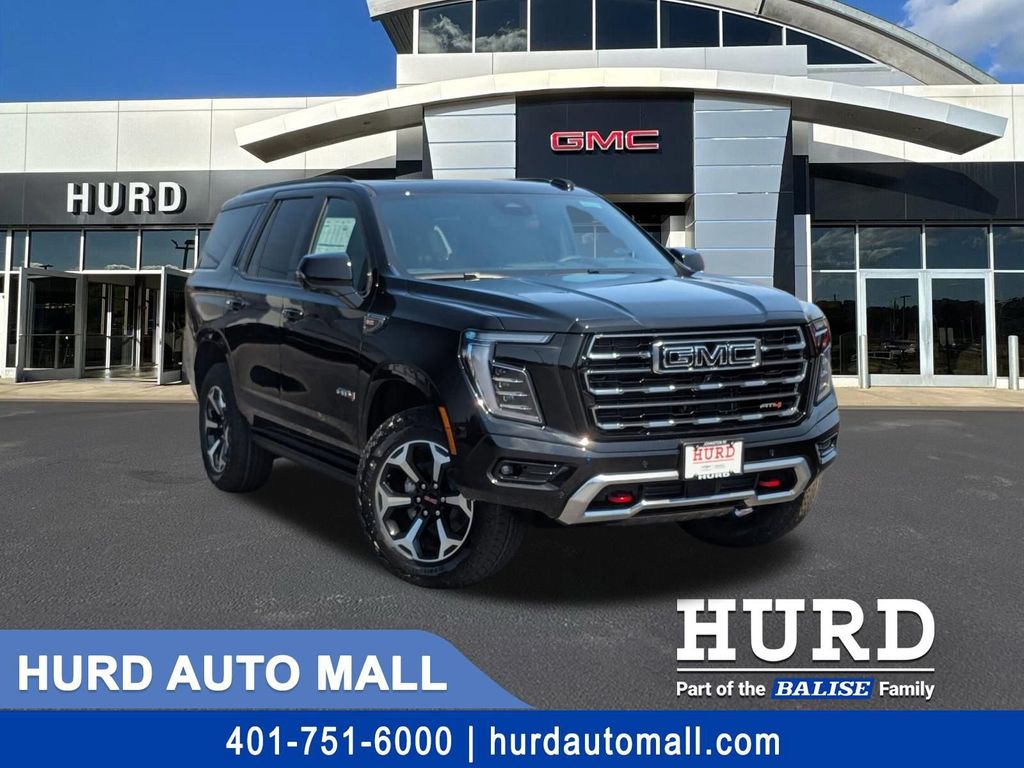 Onyx Black 2026 GMC Yukon AT4 4WD SUV / Crossover Four-Wheel Drive