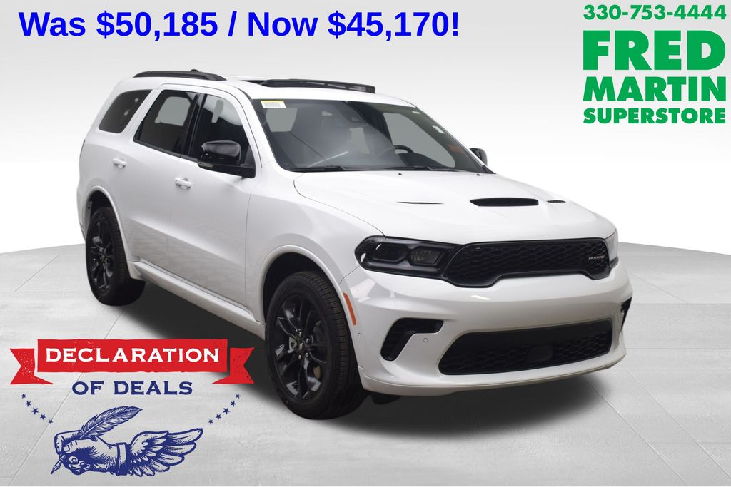 White Knuckle Clearcoat 2026 Dodge Durango GT Plus AWD SUV / Crossover All-Wheel Drive 8-Speed Automatic