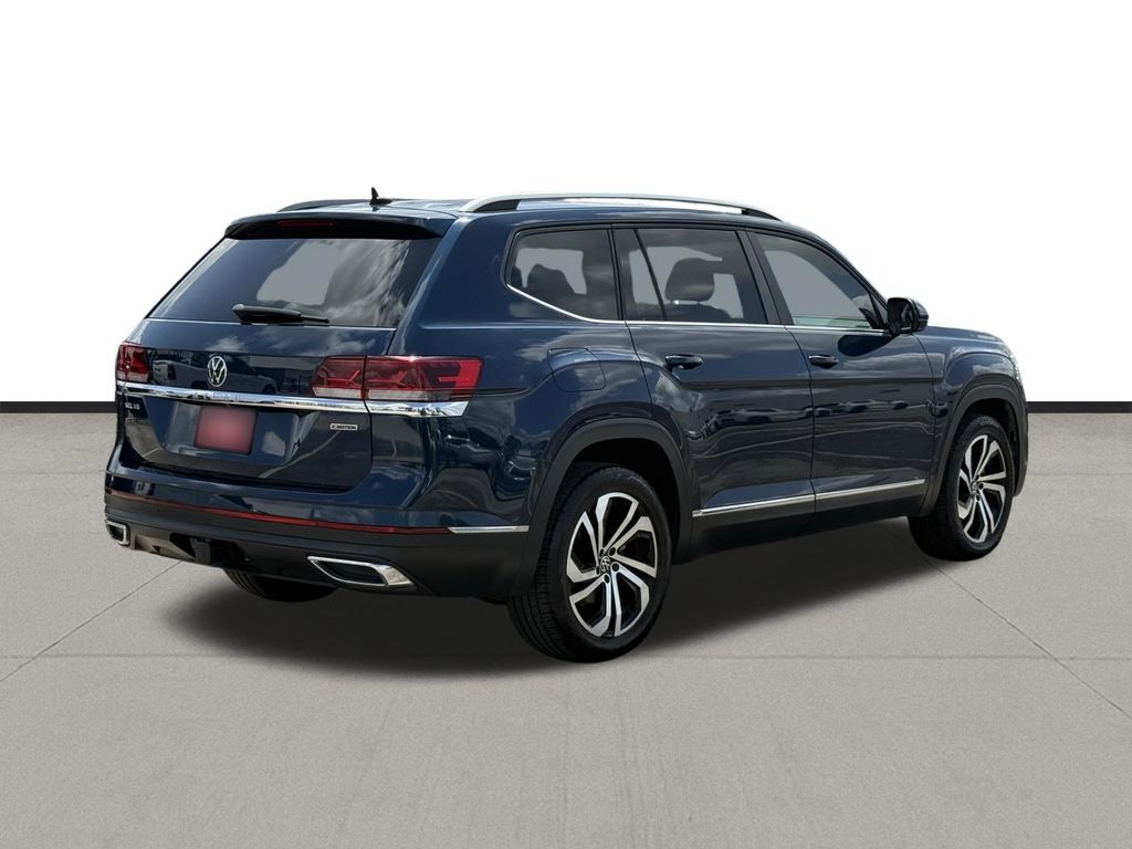 2022 Volkswagen Atlas SEL Blue at Bayway Chrysler Dodge Jeep Ram