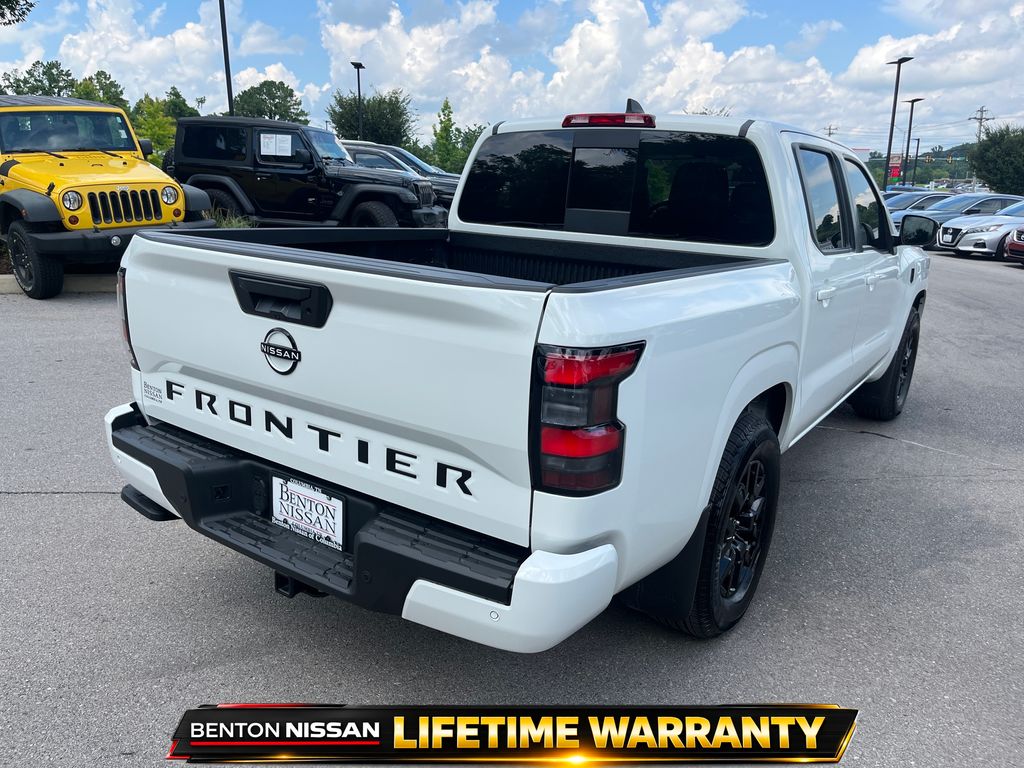 2026 Glacier White Nissan Frontier SV RWD Truck