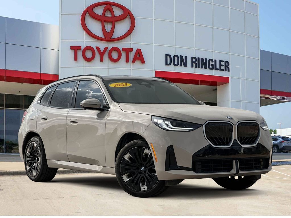 Gray (Dune Grey Metallic) 2025 BMW X3 SUV / Crossover All-Wheel Drive 8-Speed Automatic