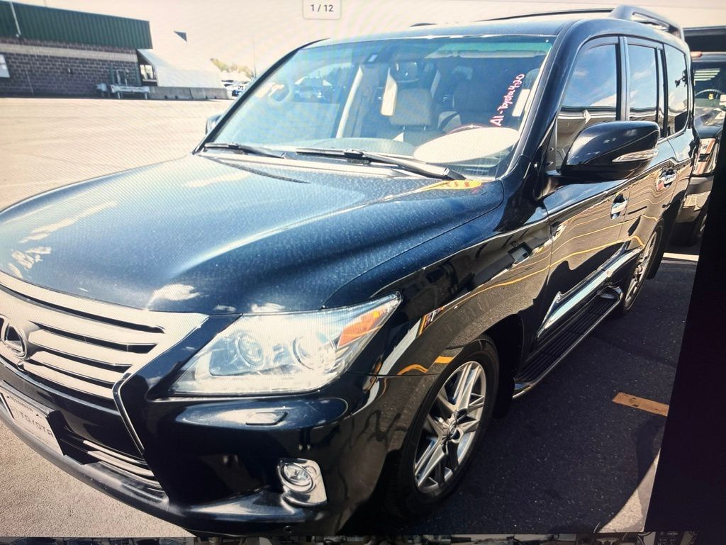 Onyx Black 2015 Lexus LX 570 4WD SUV / Crossover All-Wheel Drive 6-Speed Automatic
