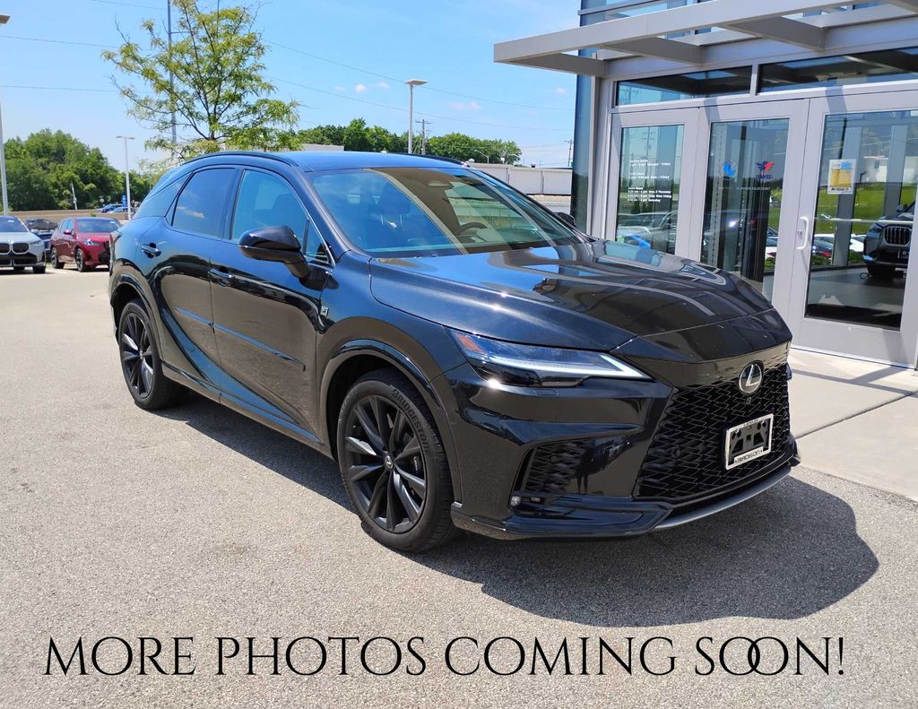 Black (Caviar) 2023 Lexus RX Hybrid SUV / Crossover  6-Speed Automatic