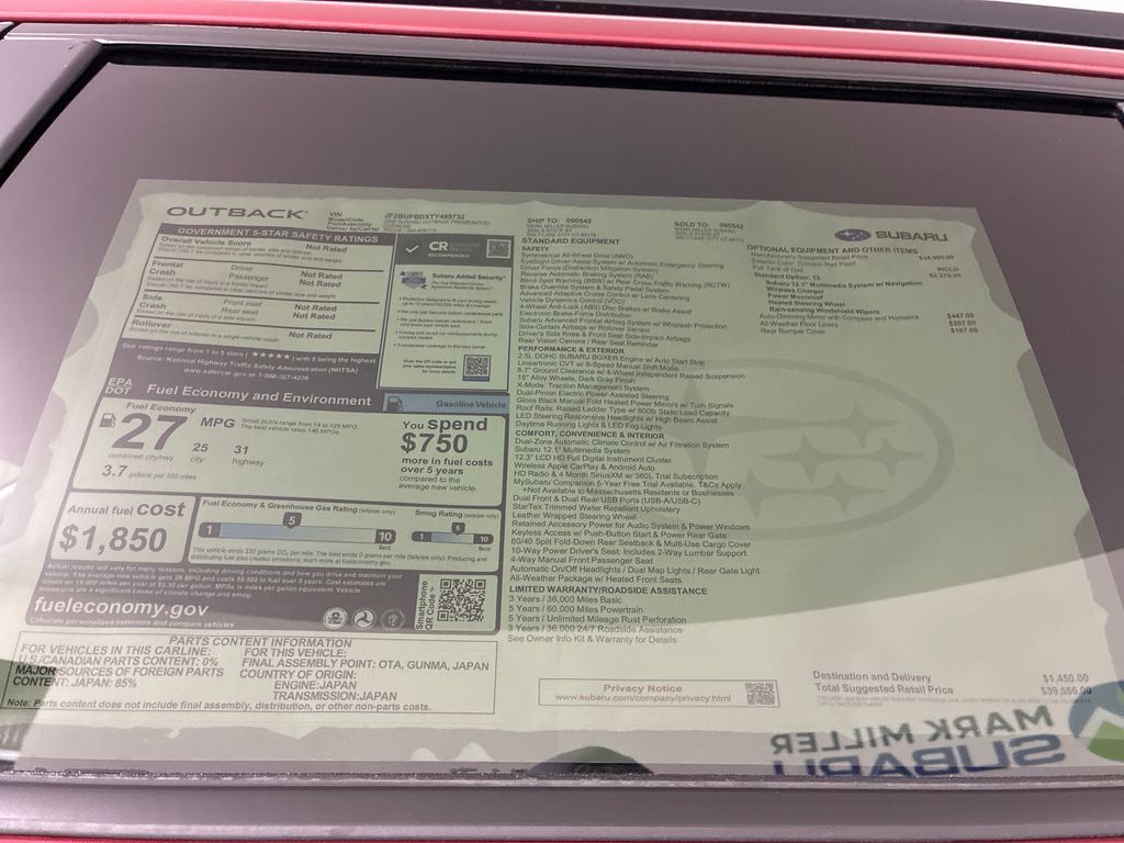 2026 Subaru Outback Premium - Photo 10