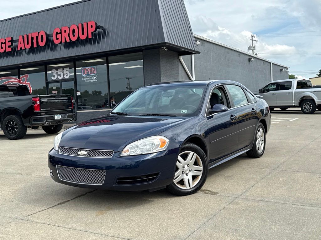 Imperial Blue Metallic 2012 Chevrolet Impala LT FWD Sedan Front-Wheel Drive 6-Speed Automatic Overdrive