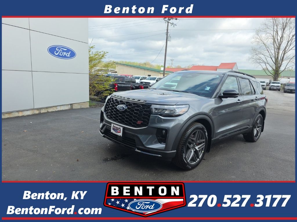 Gray Metallic 2026 Ford Explorer SUV / Crossover All-Wheel Drive Automatic