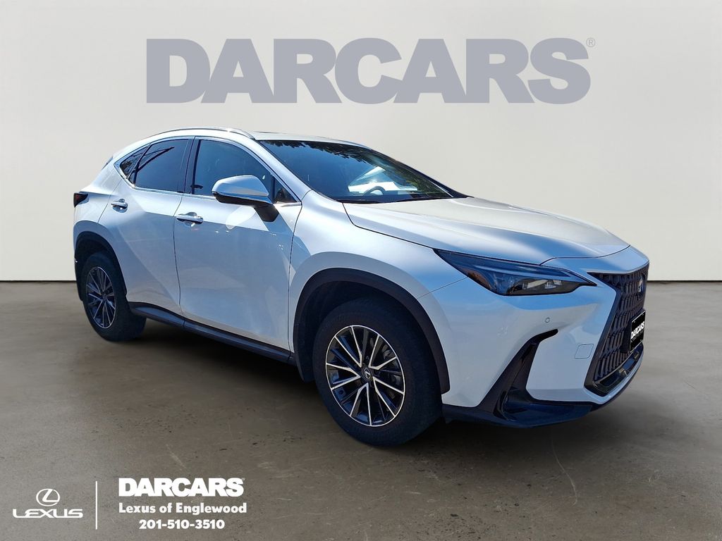 Eminent White Pearl 2024 Lexus NX Hybrid SUV / Crossover All-Wheel Drive Continuously Variable Transmission