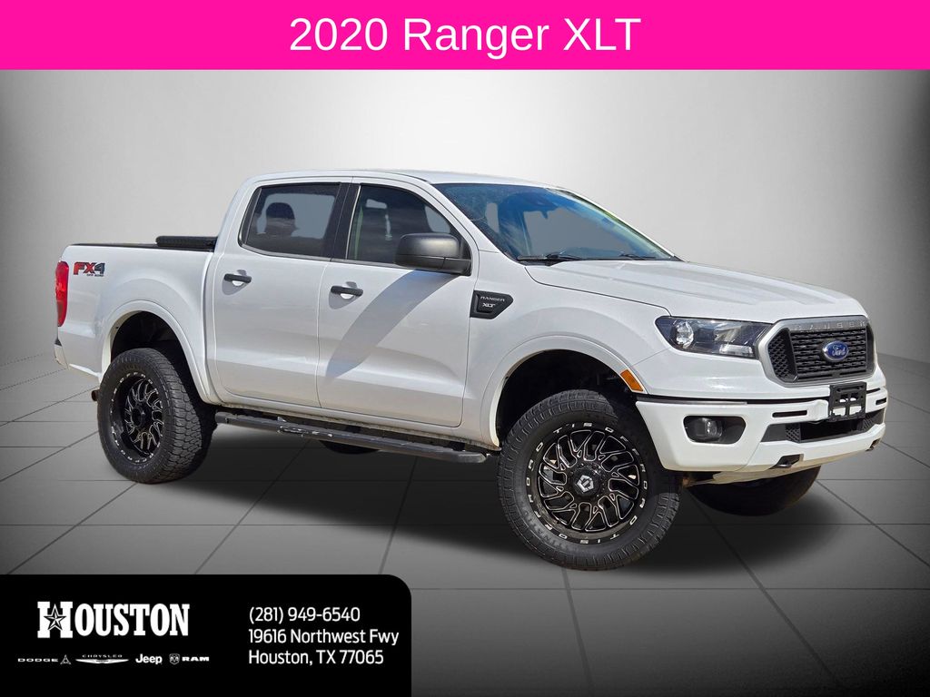 Oxford White 2020 Ford Ranger Pickup Truck Four-Wheel Drive Automatic