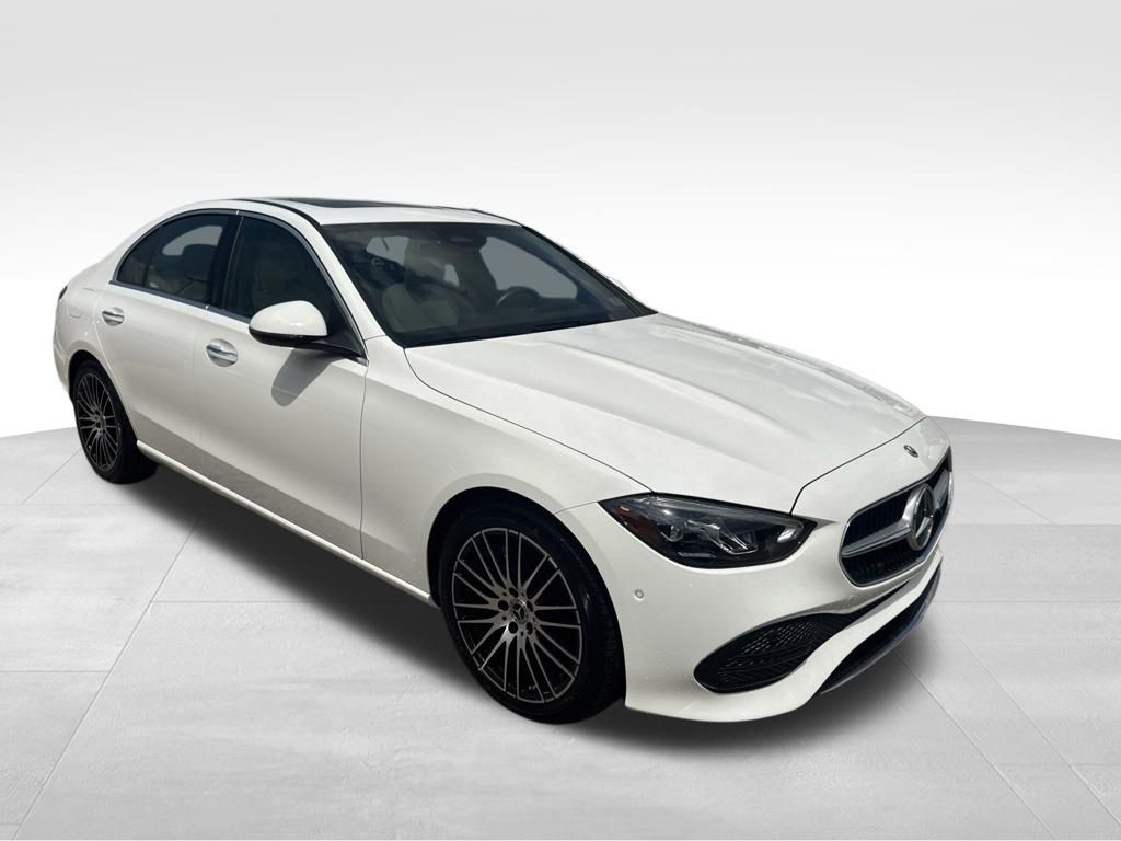 2024 Mercedes-Benz C-Class C 300 White at John Sisson Motors