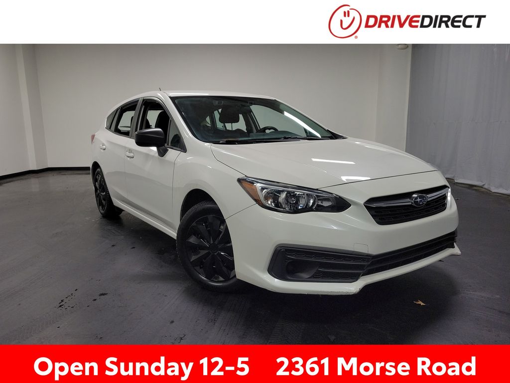 Crystal White Pearl 2022 Subaru Impreza Wagon AWD Wagon All-Wheel Drive Continuously Variable Transmission