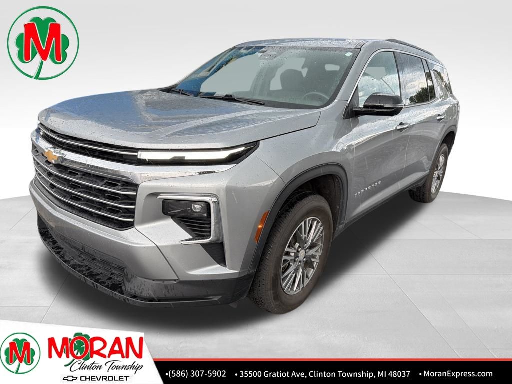 Sterling Gray Metallic 2024 Chevrolet Traverse SUV / Crossover Front-Wheel Drive 8-Speed Automatic