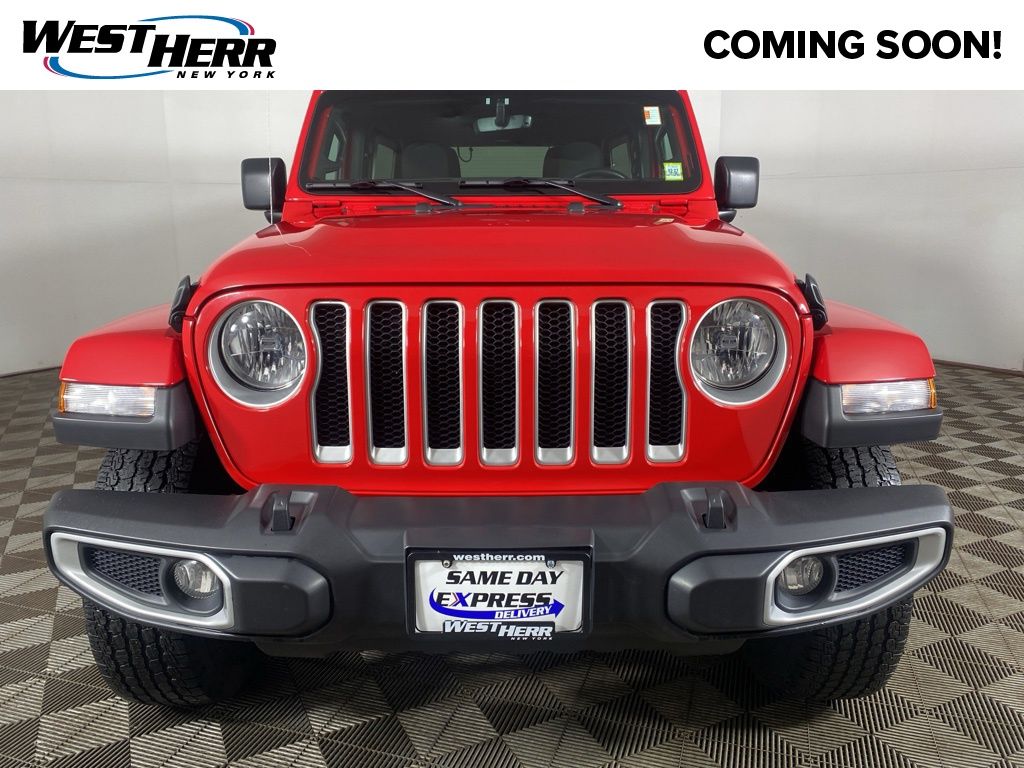 Certified Used 2022 Red Jeep Unlimited Sahara image 20