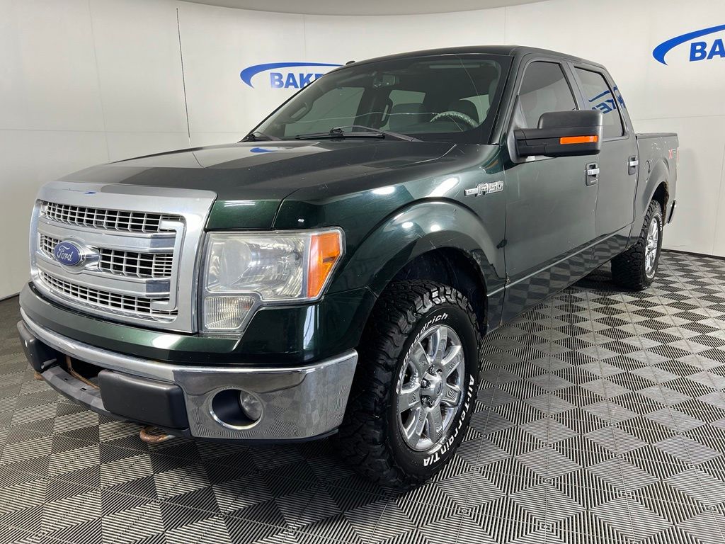 Green Gem Metallic 2013 Ford F-150 Pickup Truck Four-Wheel Drive 6-Speed Automatic