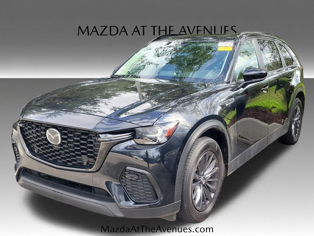 Jet Black 2025 Mazda CX-70 SUV / Crossover All-Wheel Drive 8-Speed Automatic