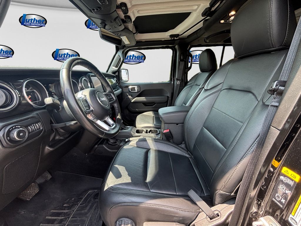 2022 Jeep Wrangler Unlimited Sahara Altitude Black at South Hills CDJR