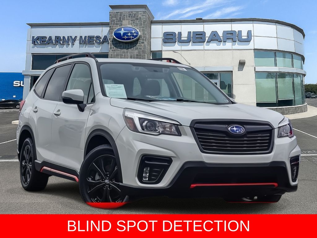 Crystal White Pearl 2020 Subaru Forester SUV / Crossover All-Wheel Drive Continuously Variable Transmission