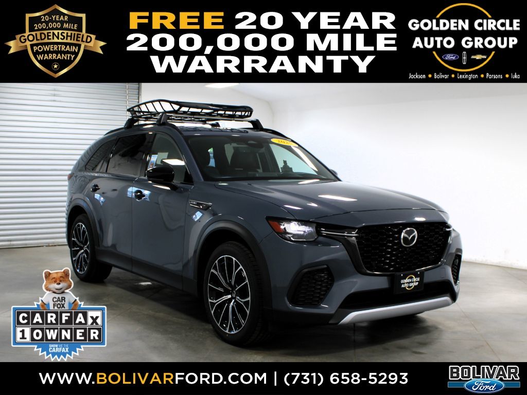 Polymetal Gray Metallic 2025 Mazda CX-70 SUV / Crossover All-Wheel Drive 8-Speed Automatic