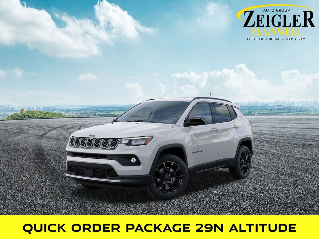 bright white clearcoat 2026 Jeep Compass Latitude 4WD SUV / Crossover Four-Wheel Drive 8-Speed Automatic