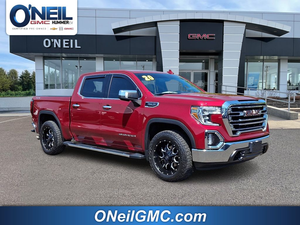 Red Quartz Tintcoat 2020 GMC Sierra 1500 Pickup Truck Four-Wheel Drive Automatic