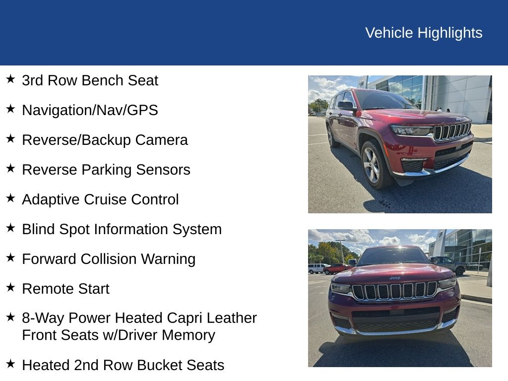 2021 Jeep Grand Cherokee L Limited 4x4