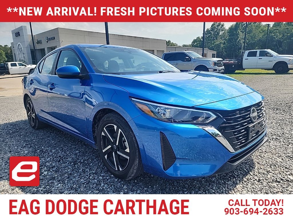 Electric Blue Metallic 2024 Nissan Sentra Sedan Front-Wheel Drive Continuously Variable Transmission