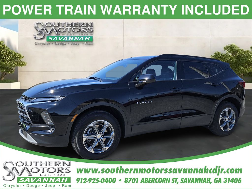 Black 2024 Chevrolet Blazer 2LT FWD SUV / Crossover Front-Wheel Drive 9-Speed Automatic Overdrive