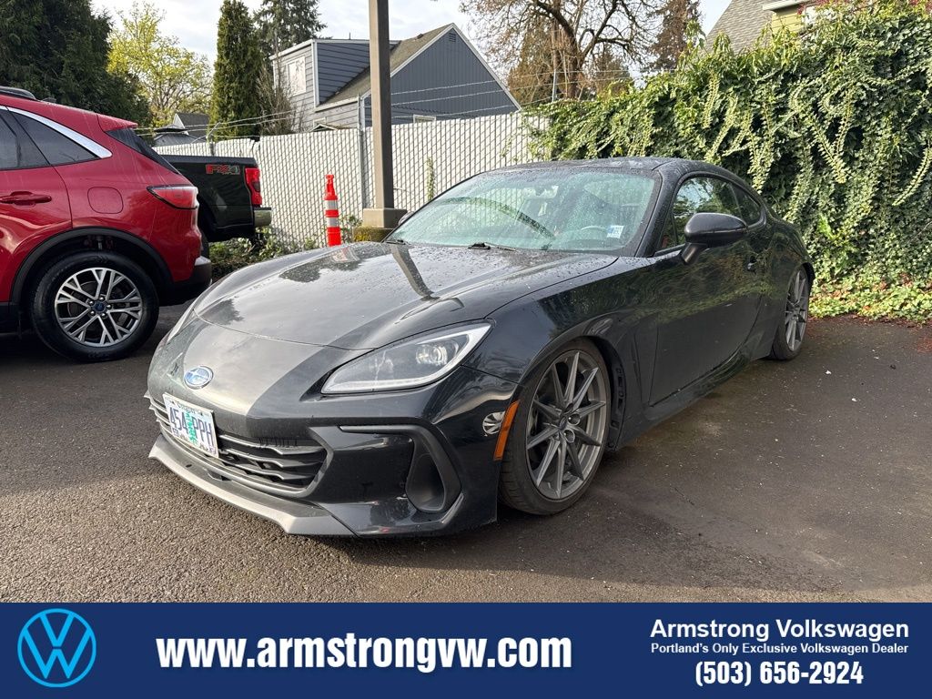 Crystal Black Silica 2022 Subaru BRZ Limited RWD Coupe Rear-Wheel Drive 6-Speed Manual