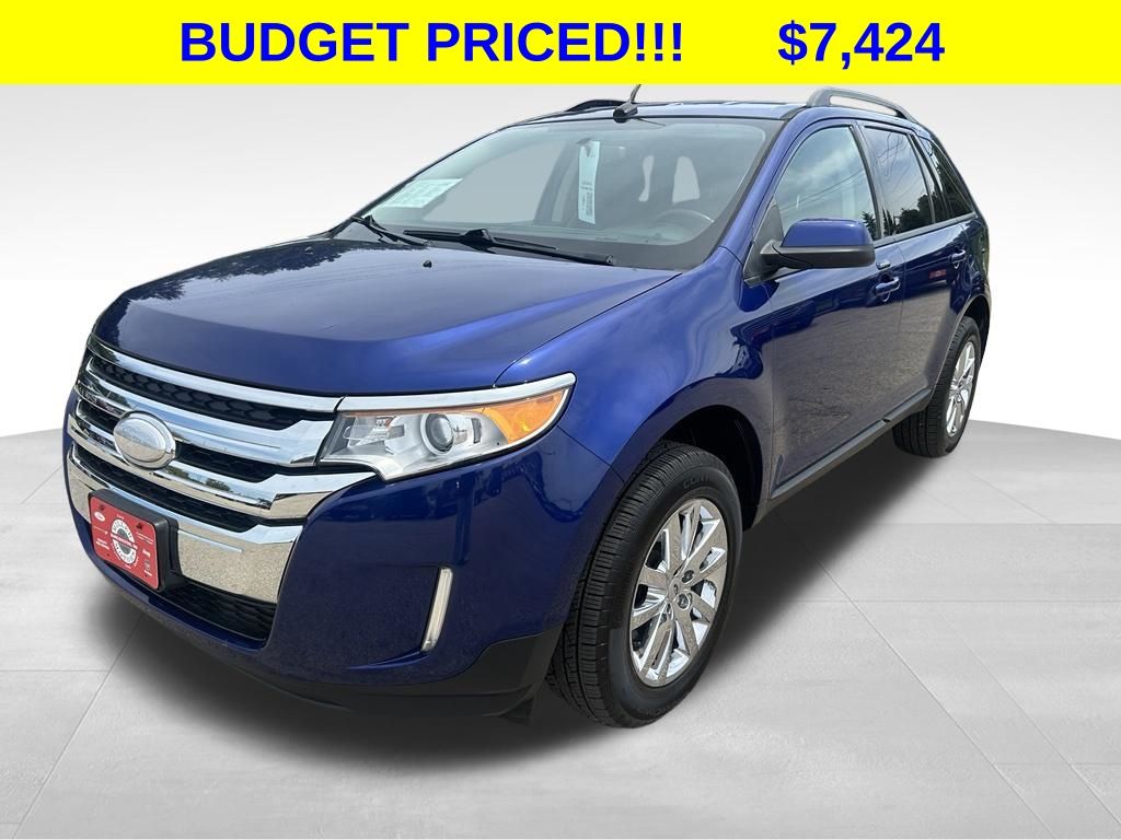 Blue Metallic 2013 Ford Edge SUV / Crossover Front-Wheel Drive 6-Speed Automatic