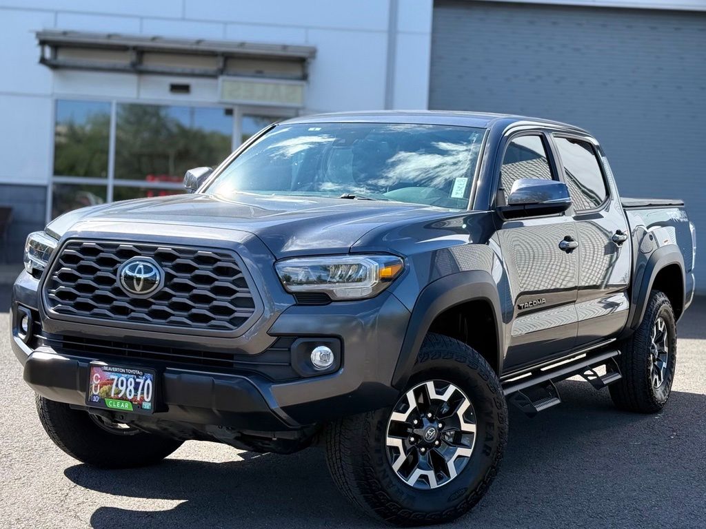 Magnetic Gray Metallic 2023 Toyota Tacoma Pickup Truck Four-Wheel Drive 6-Speed Automatic