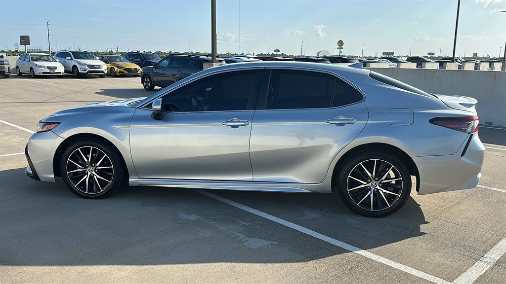 2021 Toyota Camry SE Silver at DeMontrond Gulf Freeway