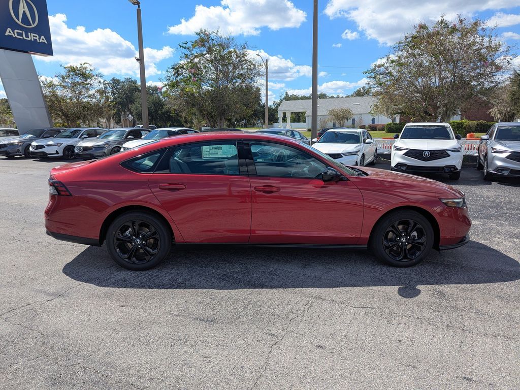 new 2025 Honda Accord car, priced at $30,878