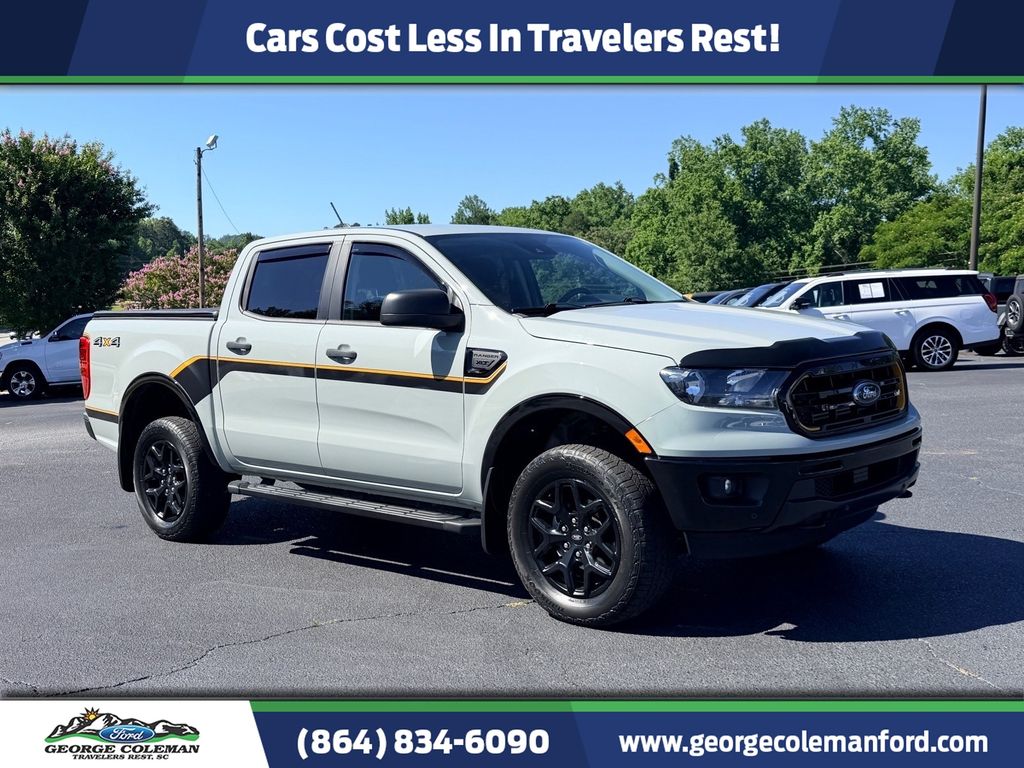 Cactus 2022 Ford Ranger XLT SuperCrew 4WD Pickup Truck Four-Wheel Drive Automatic