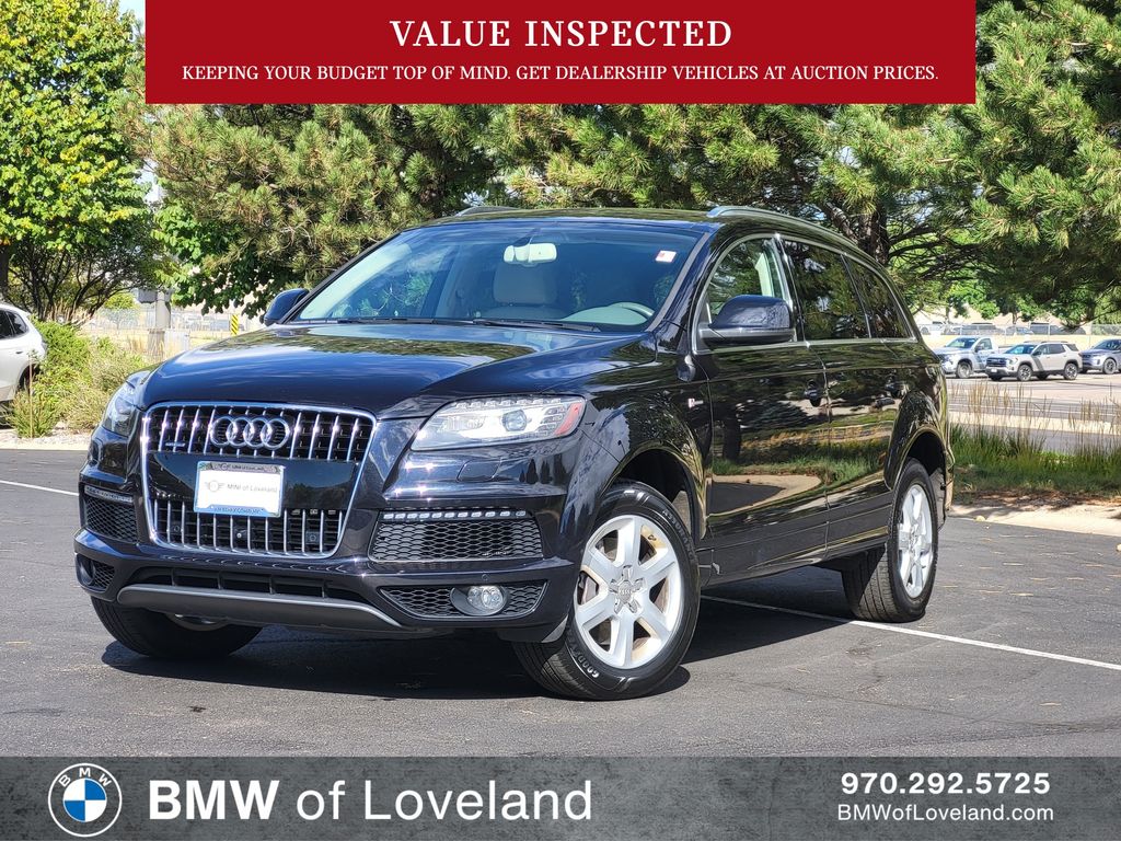 Orca Black Metallic 2015 Audi Q7 SUV / Crossover All-Wheel Drive 8-Speed Automatic