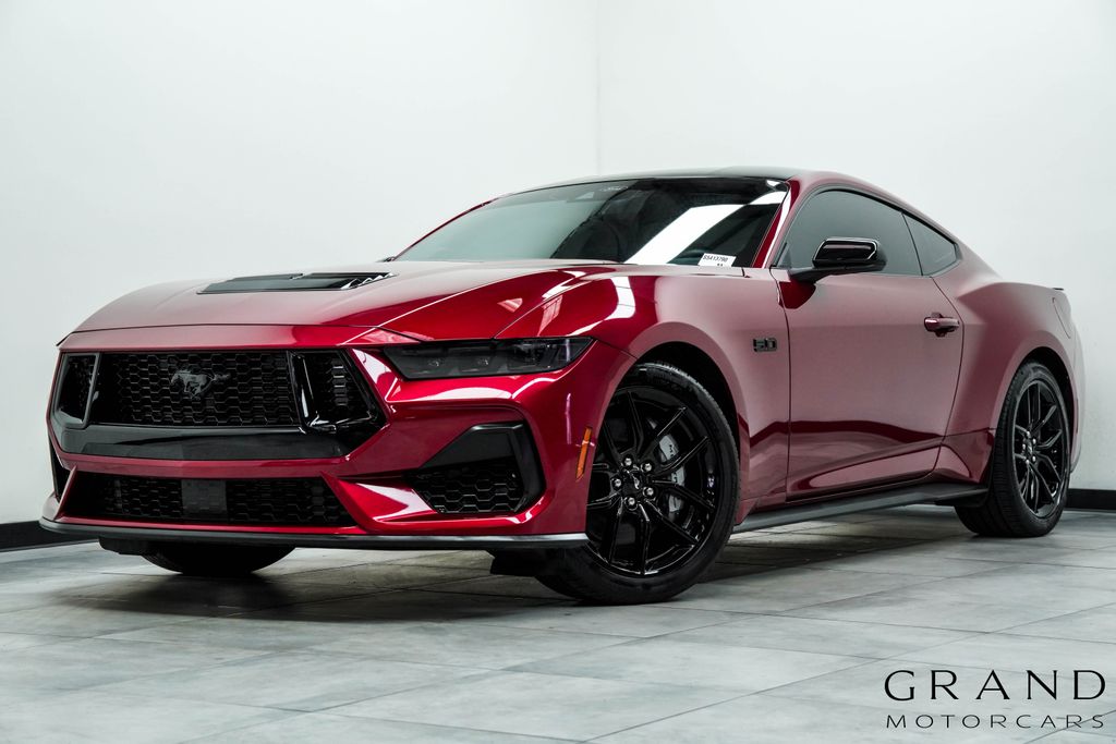 Pink (Magenta) 2025 Ford Mustang Coupe Rear-Wheel Drive 6-Speed Manual