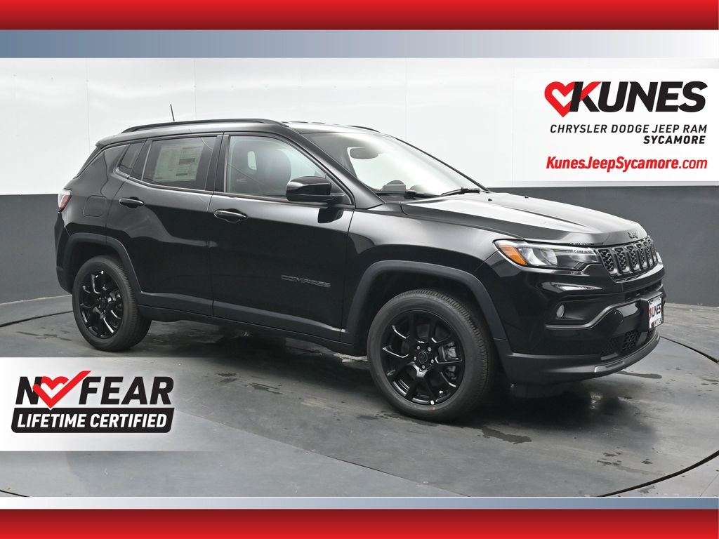 Diamond Black Crystal Pearlcoat 2026 Jeep Compass SUV / Crossover Four-Wheel Drive 8-Speed Automatic