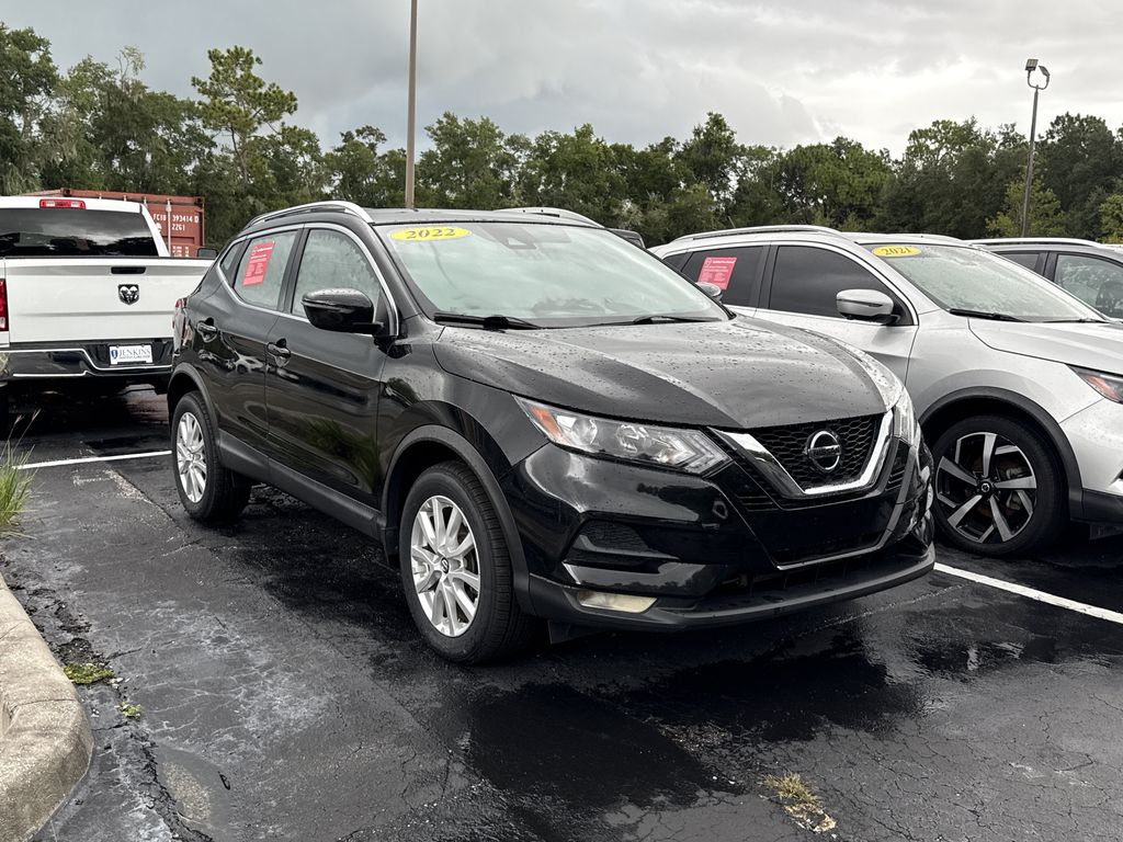 Gray (Magnetic Black Pearl) 2022 Nissan Rogue Sport SUV / Crossover Front-Wheel Drive Continuously Variable Transmission