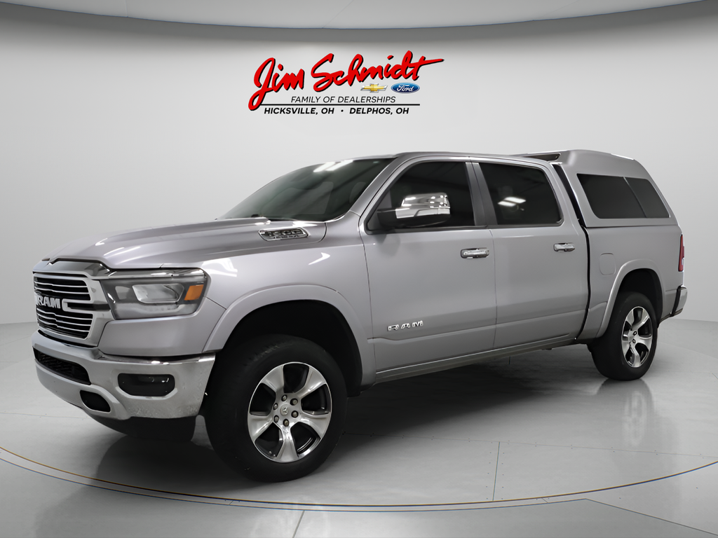 Billet Silver Metallic Clearcoat 2019 RAM 1500 Pickup Truck Four-Wheel Drive 8-Speed Automatic