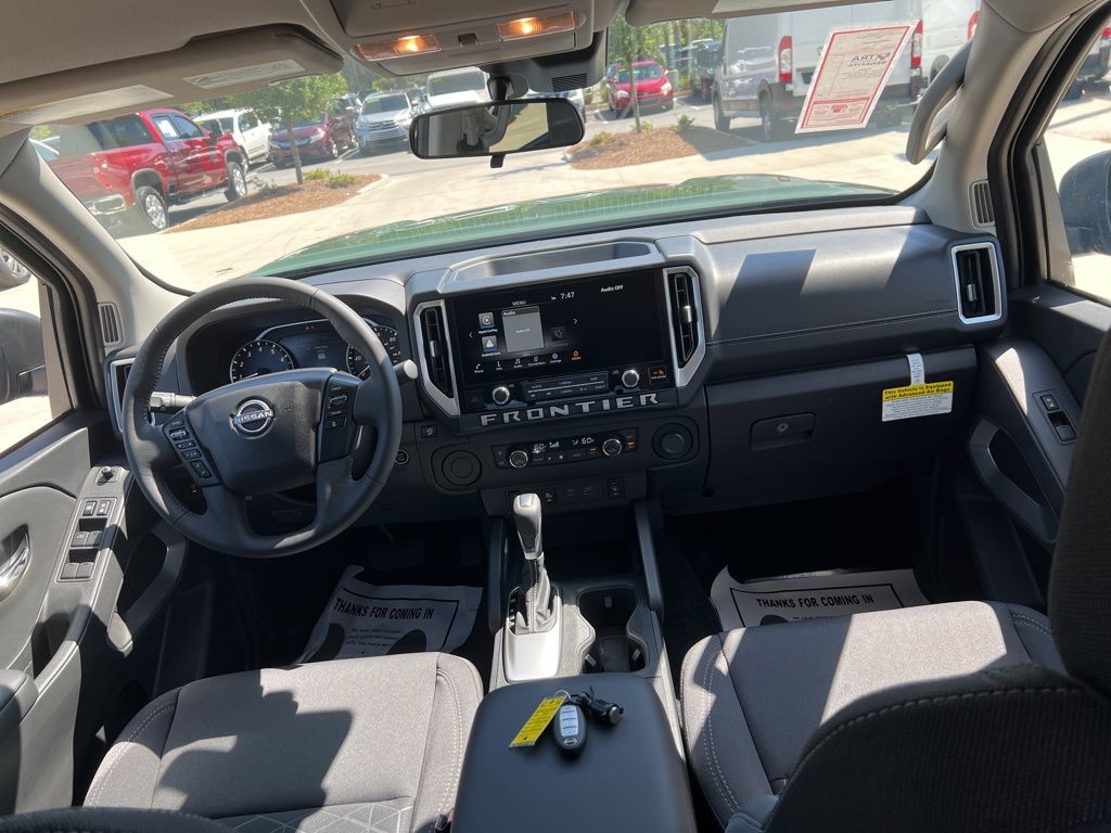 2025 Tactical Green Metallic Nissan Frontier SV RWD Truck