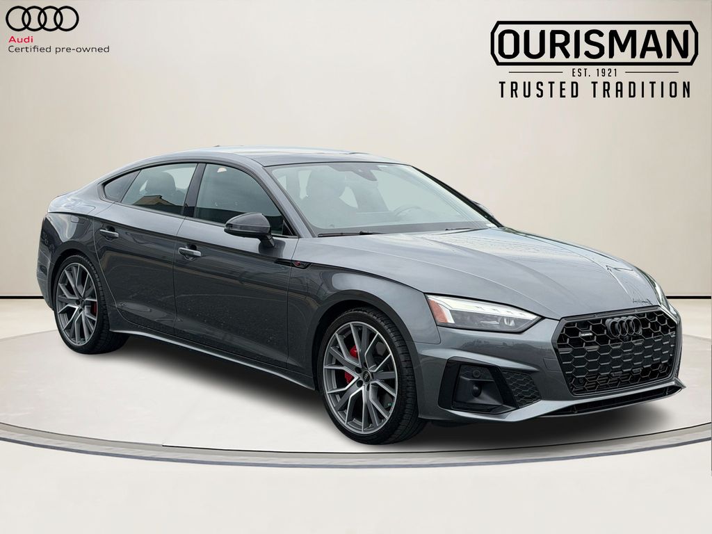 Daytona Gray Pearl Effect 2025 Audi A5 Sportback Sedan All-Wheel Drive 7-Speed Automatic