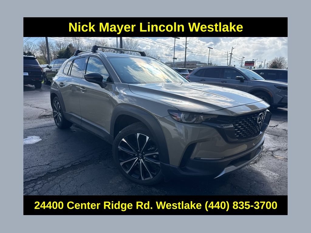 Zircon Sand Metallic 2024 Mazda CX-50 2.5 Turbo Premium AWD SUV / Crossover All-Wheel Drive 6-Speed Automatic