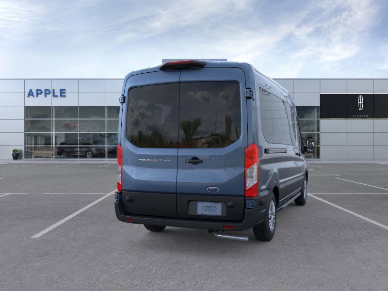 2024 Ford Transit-350 Passenger Van XL — Blue Metallic — photo 8