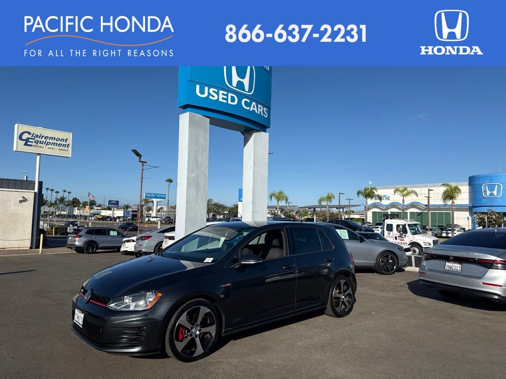  2016 Volkswagen Golf GTI 2.0T S 4-Door FWD   