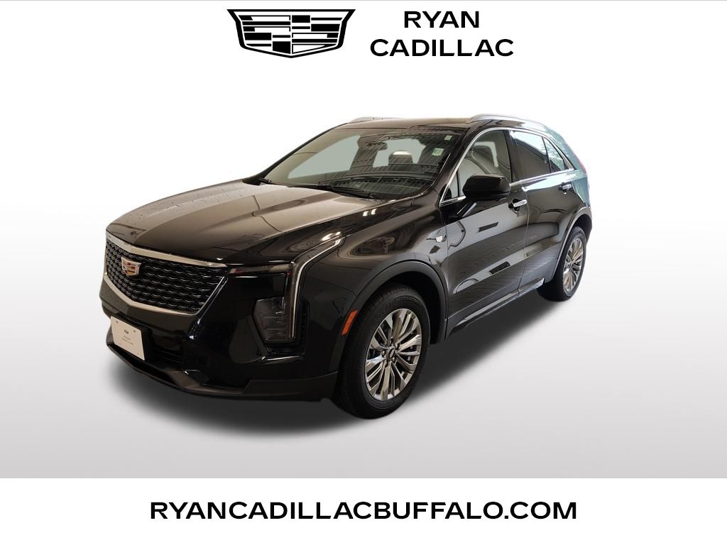 Stellar Black Metallic 2025 Cadillac XT4 SUV / Crossover Four-Wheel Drive 9-Speed Automatic