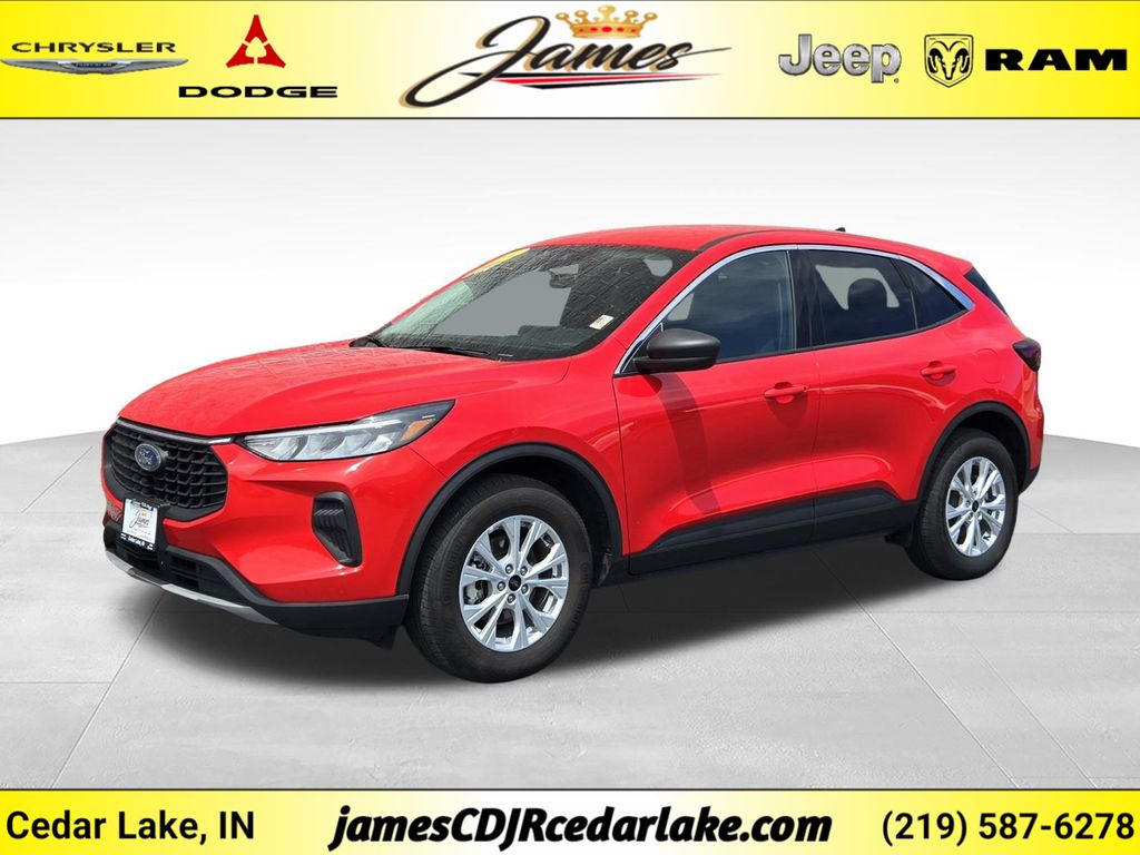 Race Red 2024 Ford Escape SUV / Crossover All-Wheel Drive 8-Speed Automatic